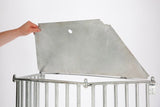 Abi hay rack slowfeed plus galvanized feed-saving rack