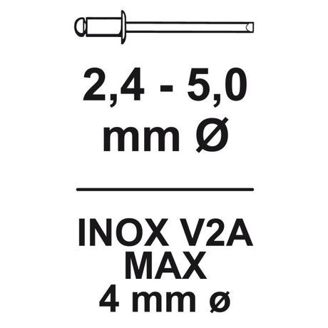 Alicates para remachar Connex 260mm - coxt195260