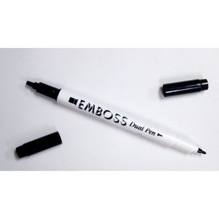 Tsukineko • embossing pen real black