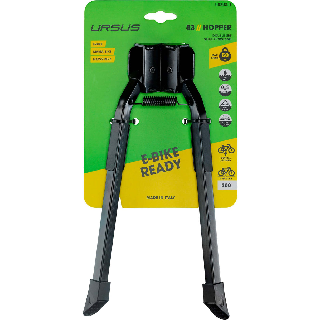 Ursus Dubbele standaard hopper zwart 275mm blister