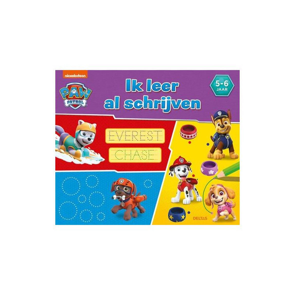 Deltas paw patrol I am already learning to write