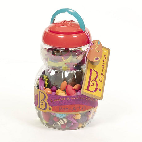 B-toys: jar with beads 300 ass