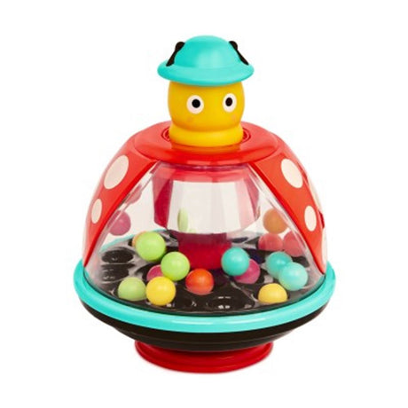 B toys: moped ladybug spinning top. 2+