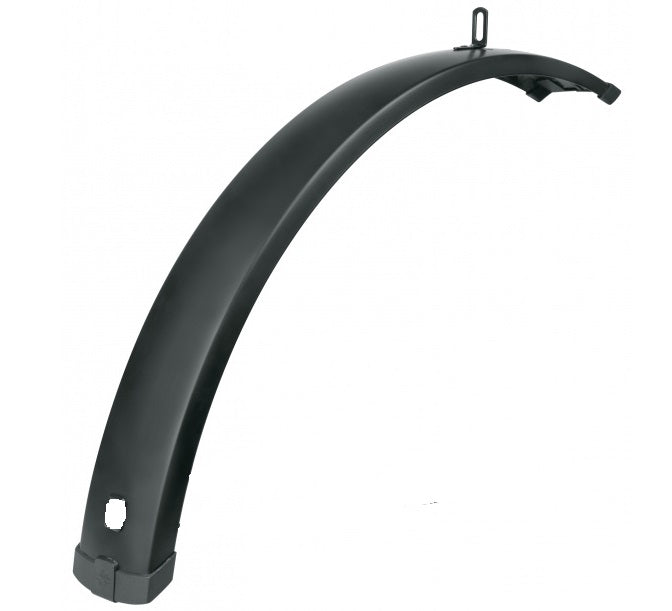 SKS Infinity A75 Front Fender 28 tum plast 75 mm matt svart