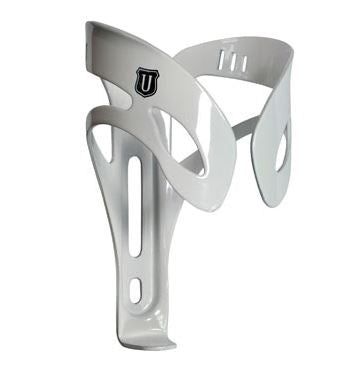 Union bottle cage aluminum white