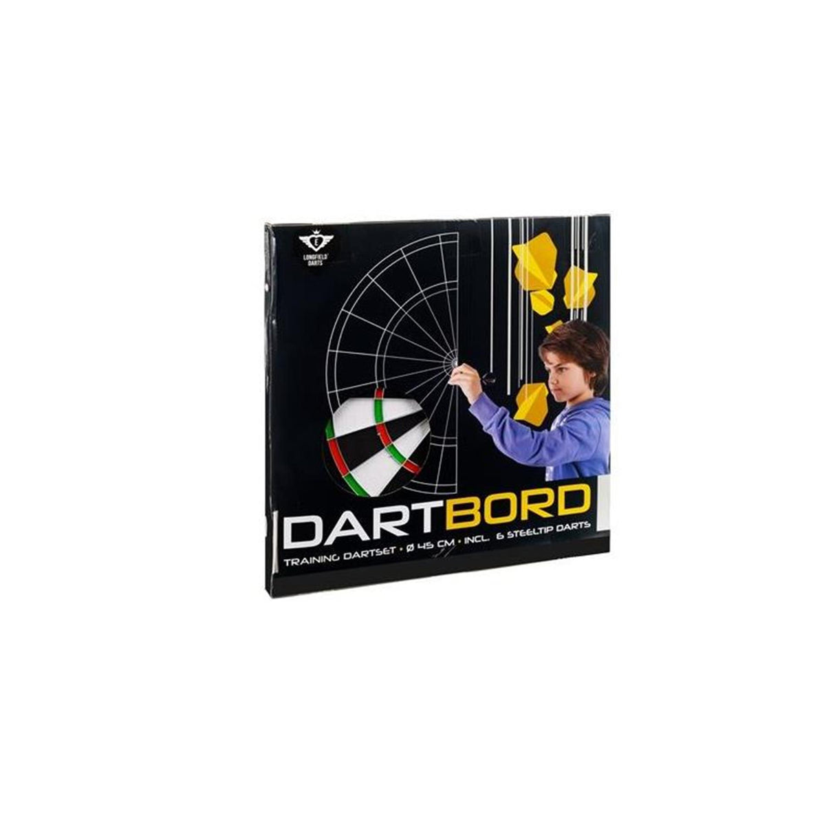 Engelhart dartskive 45 cm x 2,5 cm
