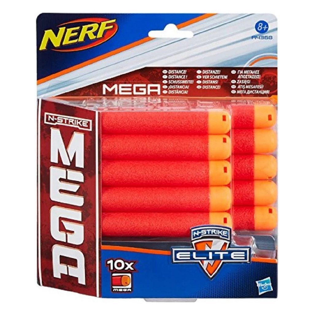 Nerf n-strike mega påfyllning 10 dart