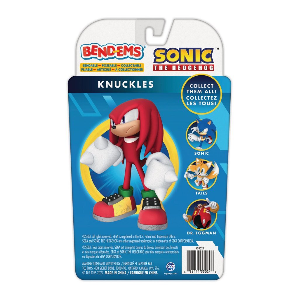 Boti Bendems Buigbaar en Flexibel Speelfiguur Knuckles