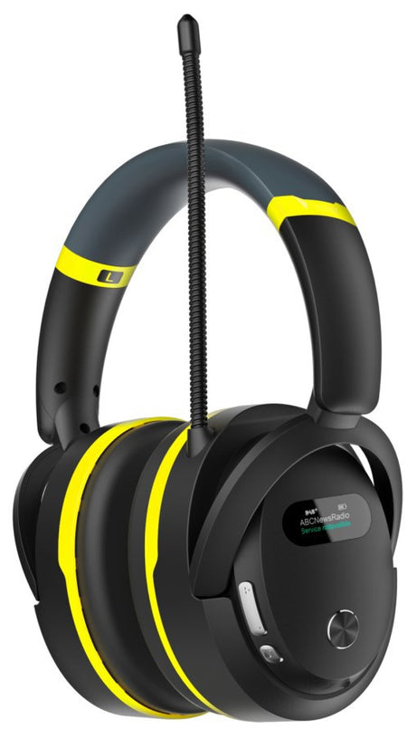 Kerbl ear defenders works protect with DAB+ radio and Bluetooth