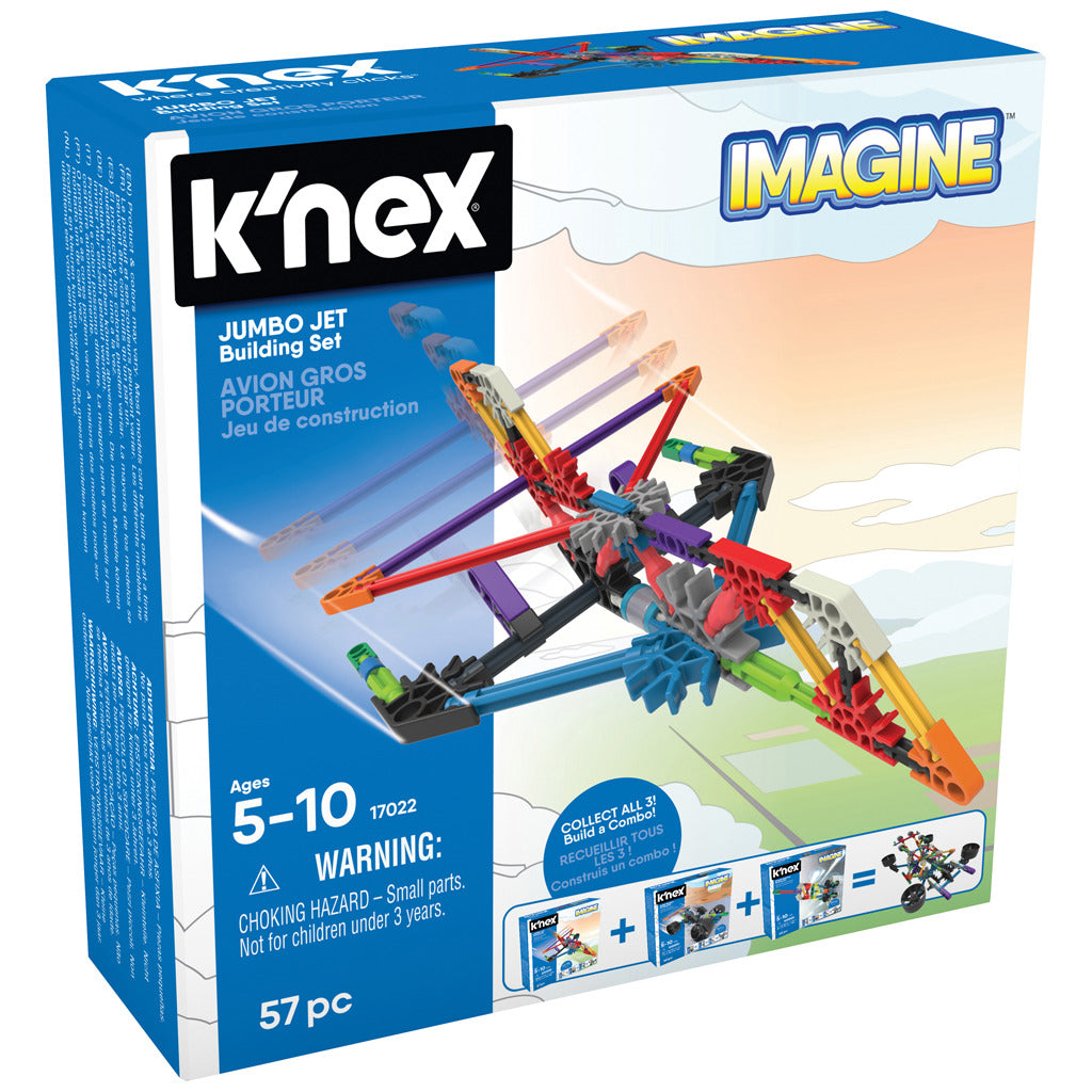 K'Nex Bouwset Jet, 57dlg.