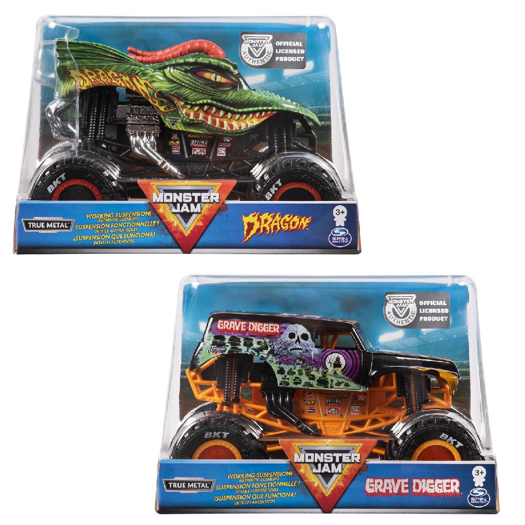 Monster jam monster jam die-cast monstertruck 1:24 assorti