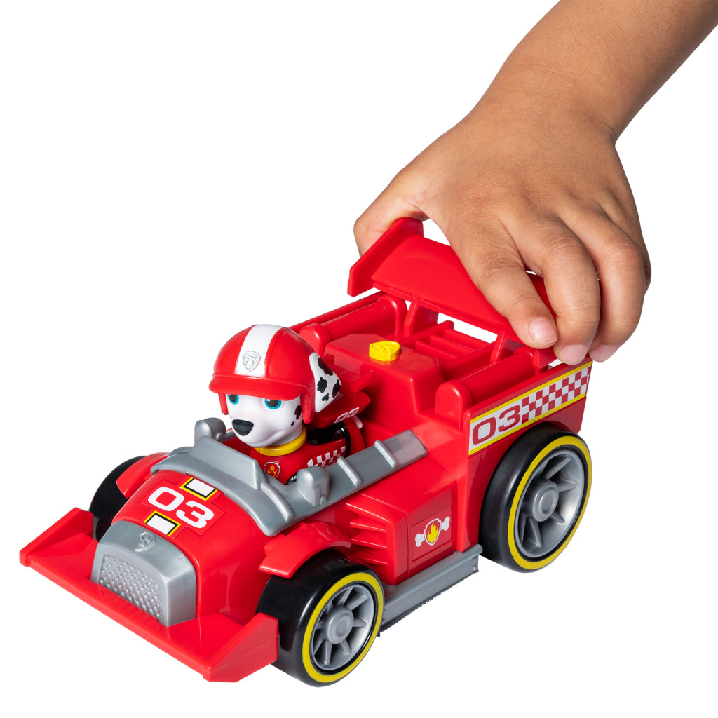 Paw Patrol Ready Race Rescue Marshall avec véhicule