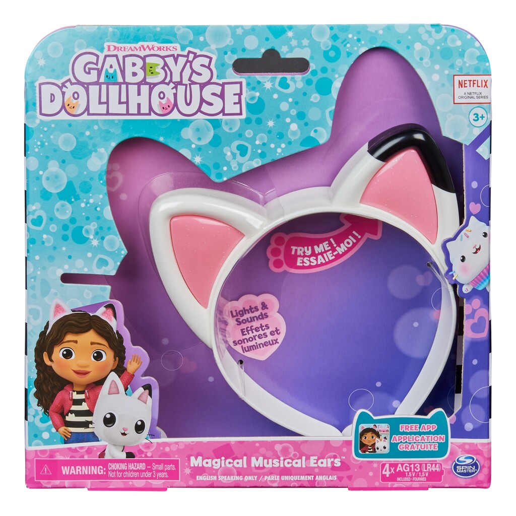 Gabby's dollhouse gabby #039;s dollhouse magical musical cat ears + light