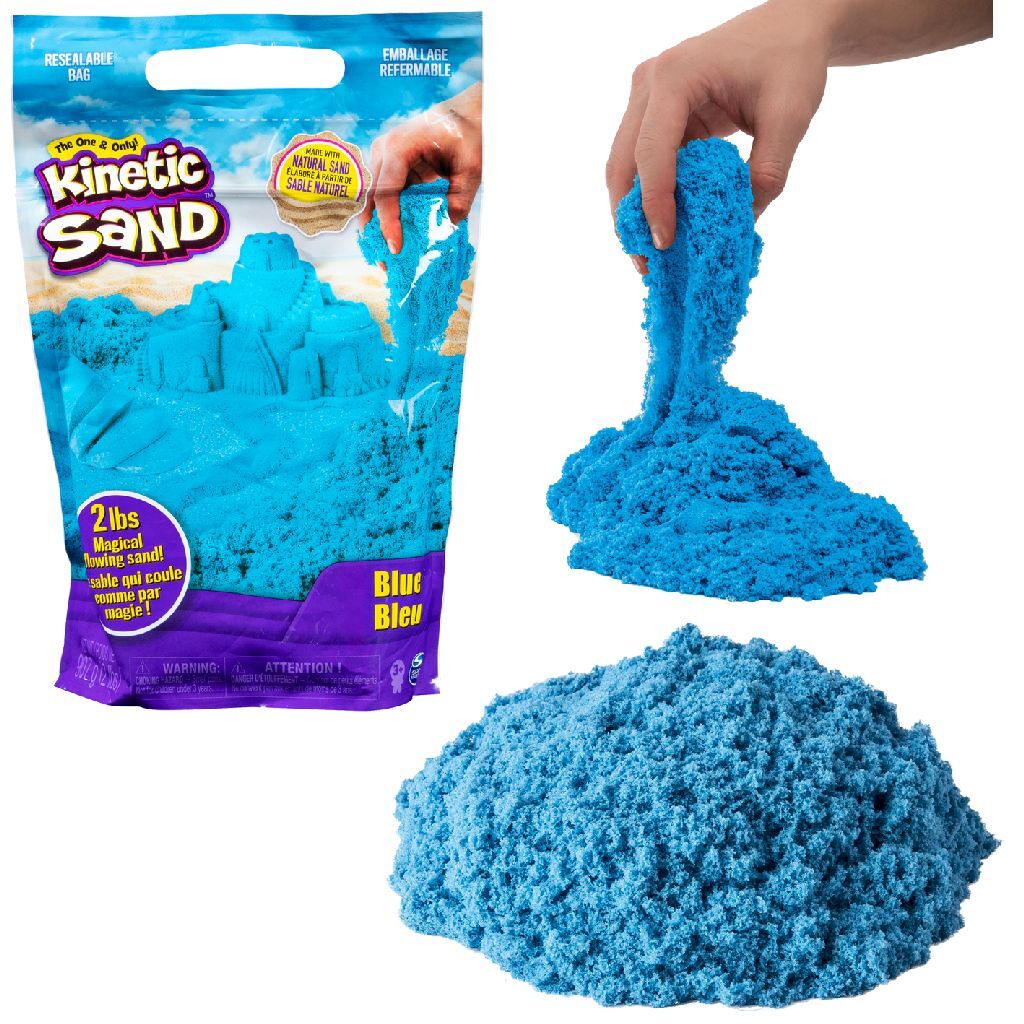 Kinetic Sand Kinetic Sand Color Sand Bag Blue 907G