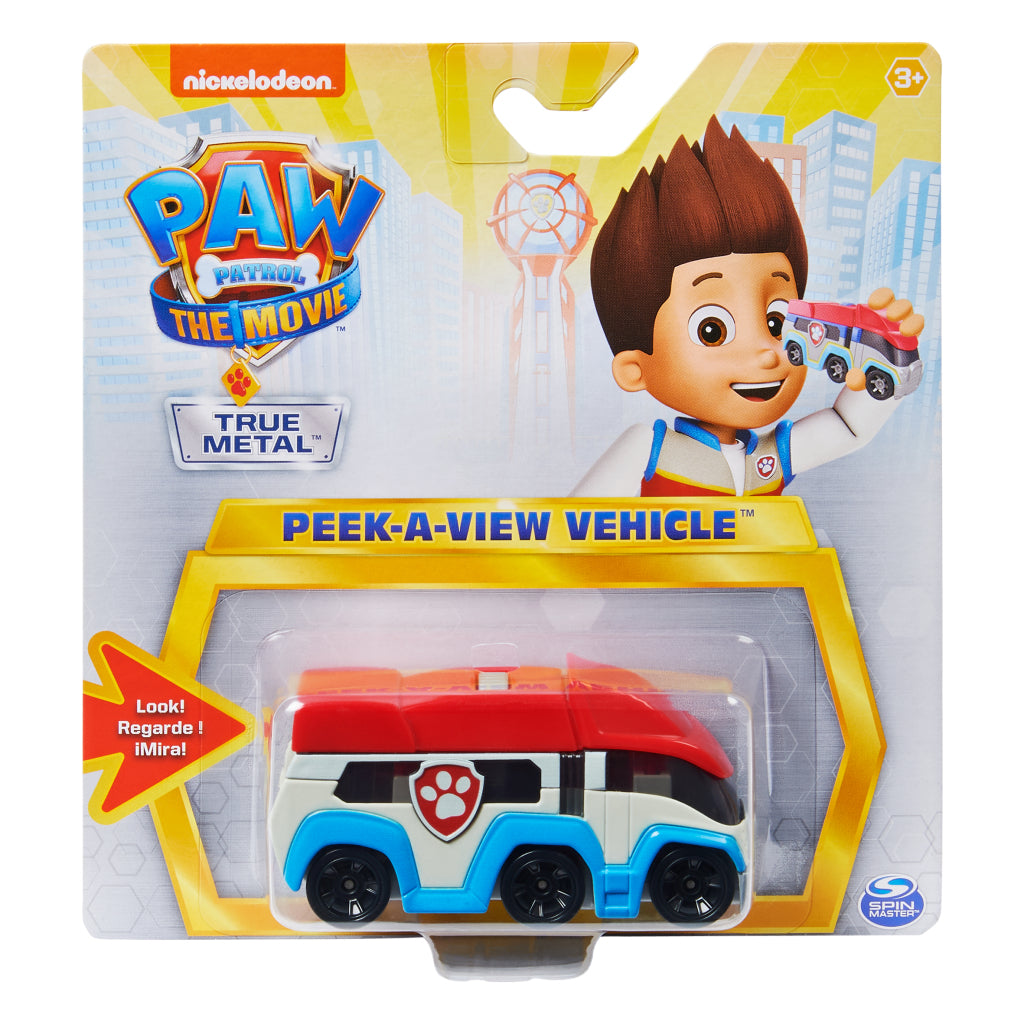 PAW Patrol film True Metal Peek View Voer Entiny