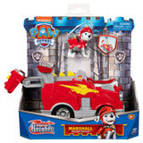 Paw Patrol Rescue Knights Marshall + Deluxe Vehicle