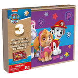 Paw Patrol 3in1 Wood Puzzle in Box 3x24 stykker