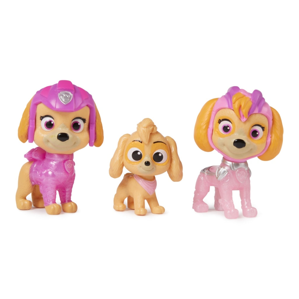 Paw patrol potężny film Skye Figures 3 sztuki