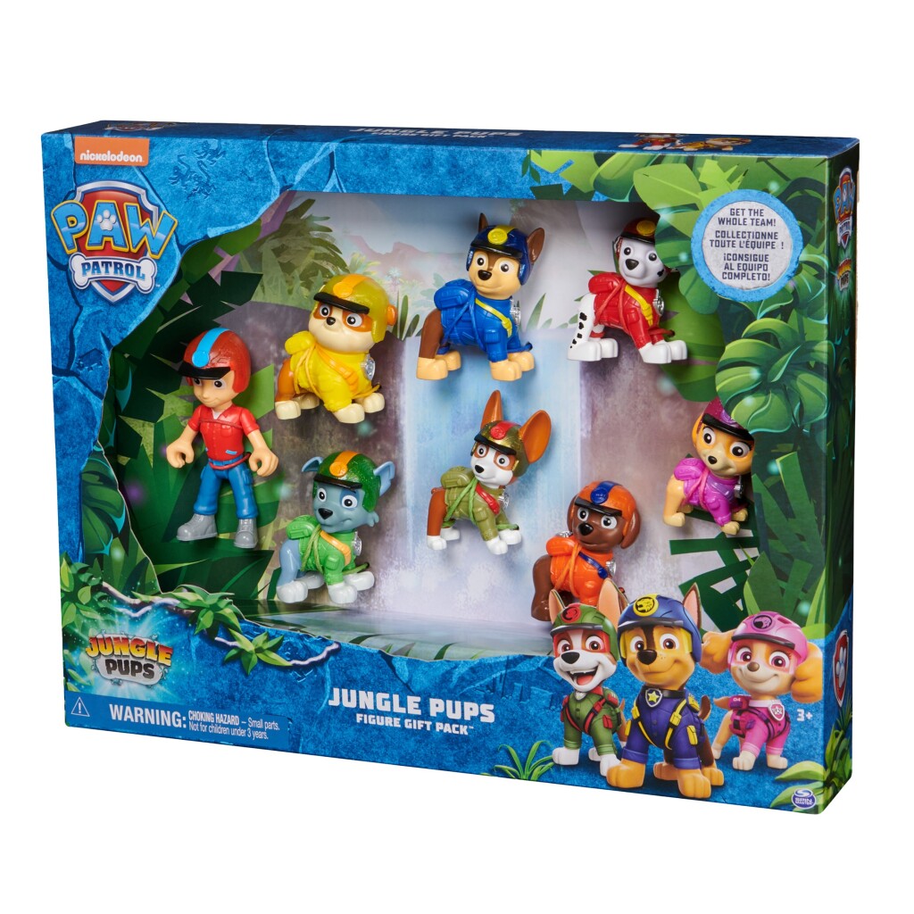 Paw patrol jungle puppies figures 8-piece