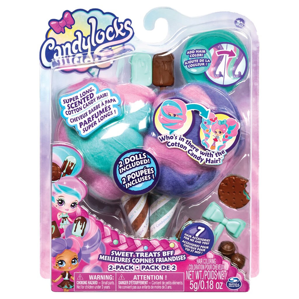 Spin Master Candylocks Sweat Trearts BFF avec 2 poupées