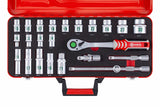 Connex Professional Socket Wrench Set 12-24 Piece