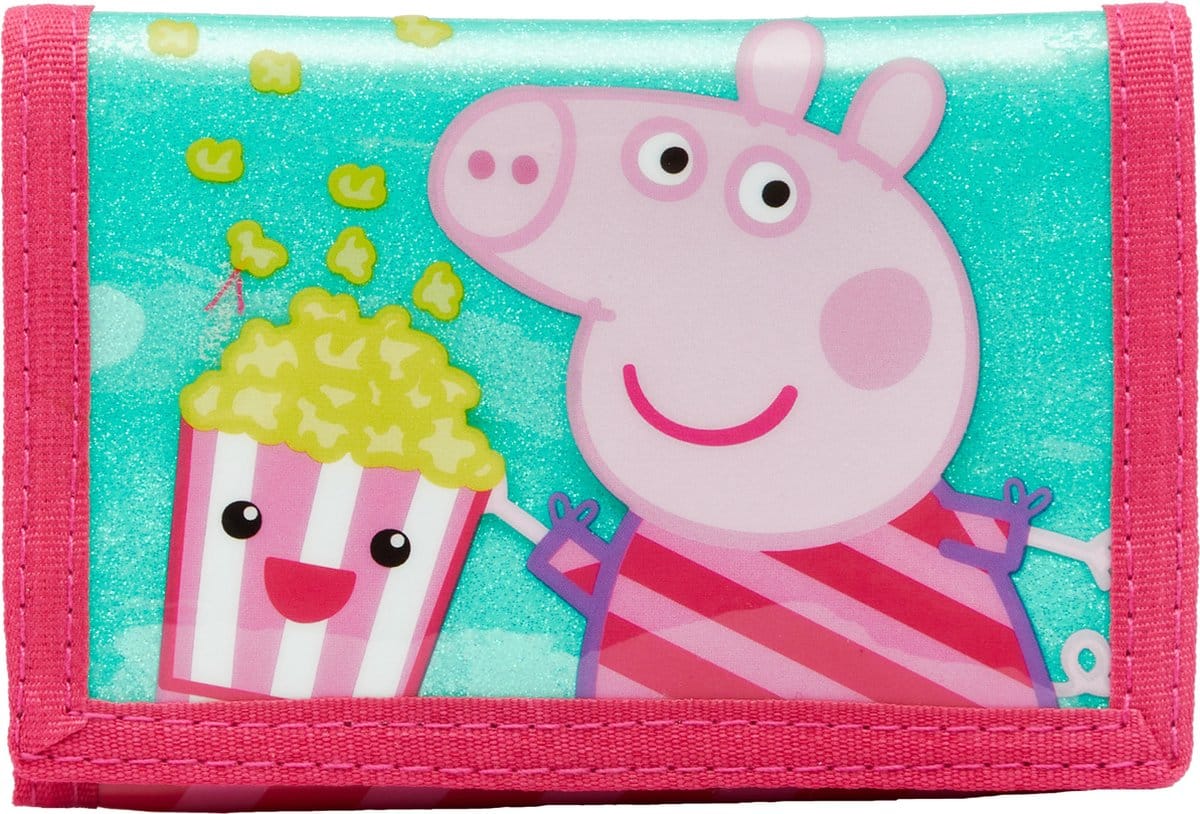 Jim jam peppa pig wallet from nickelodeon popcorn