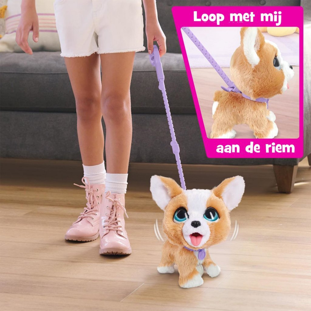 Spectron FurReal Poop-A-Lots Corgi Interactief Dier