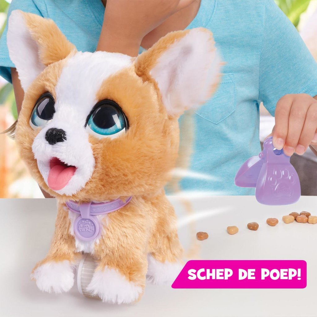 Spectron FurReal Poop-A-Lots Corgi Interactief Dier