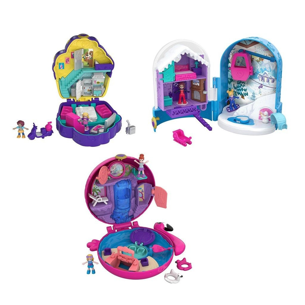 Mattel Polly Pocket Pocket World World wydry Aquarium