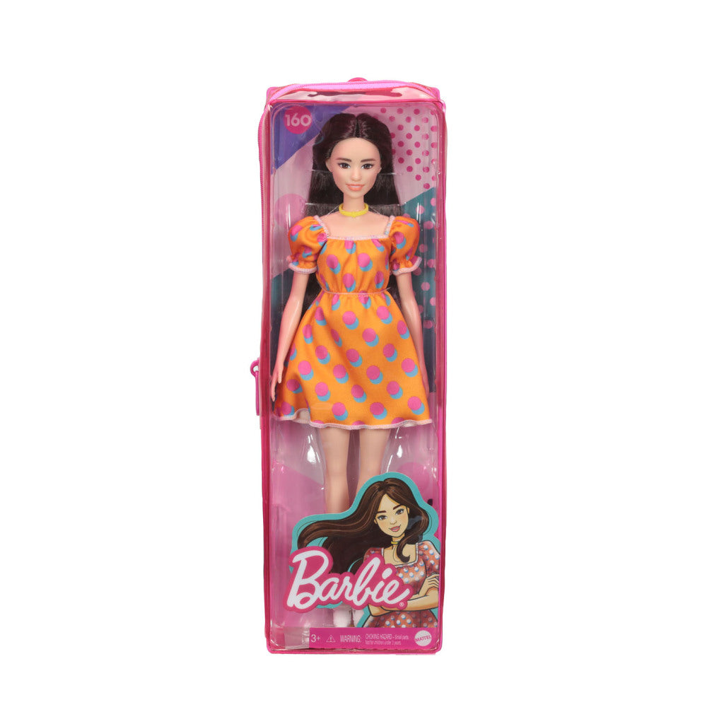 Mattel fashionistas svart hvit kjole