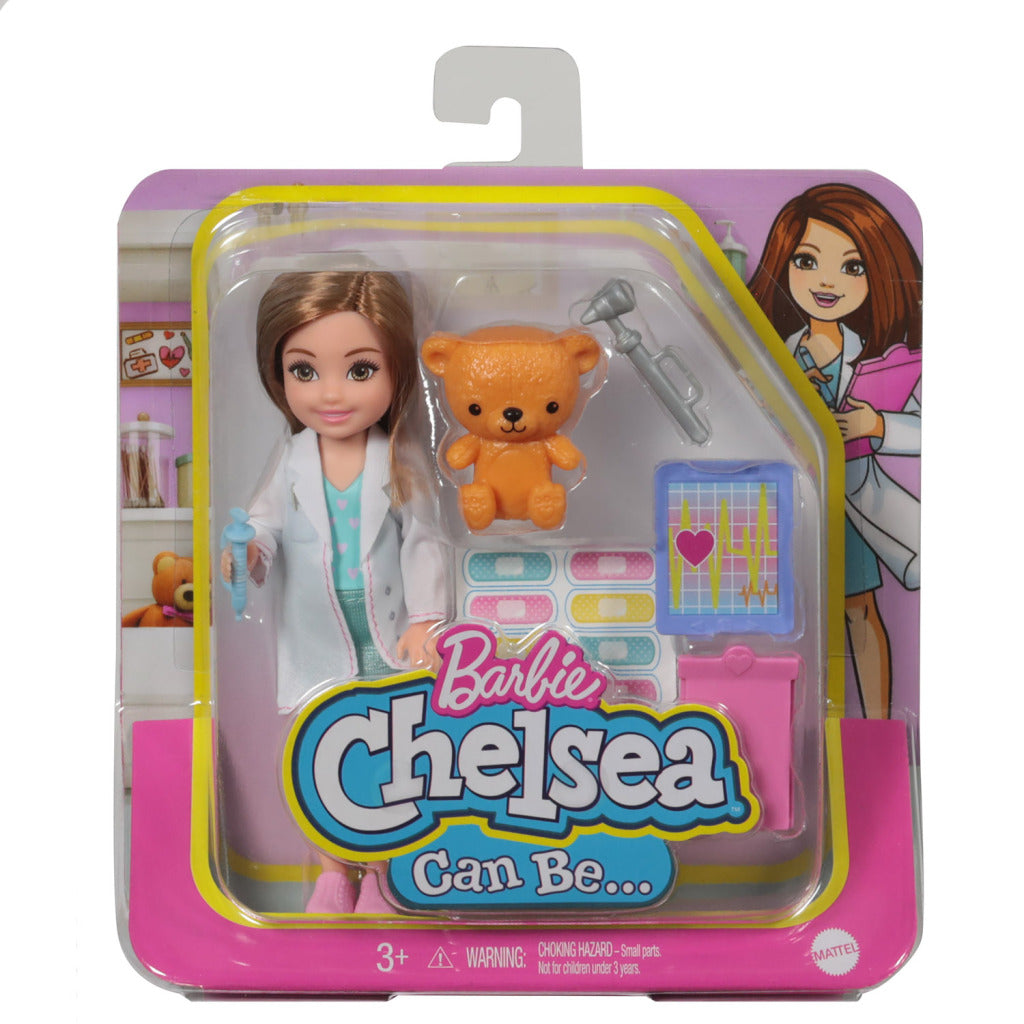 Barbie Chelsea kann Set spillen