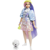 Mattel Extra Doll #2 Shimmery with Pet Puppy