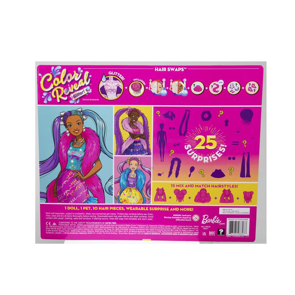 Mattel Kolor Ujawnia Pop Ultimate Reveal Hair Funkcja 3