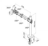 Neomunts Neomunts FPMA-D960 LCD LED TFTATUNT, 10-30, 10 kg, 75x75 100x100 mm