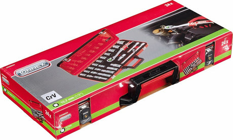 Connex Professional Socket Wrench Set 12-24 Piece
