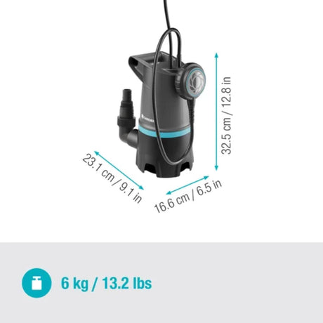 Gardena potopna črpalka za umazano vodo 20000 basic - 09017-47