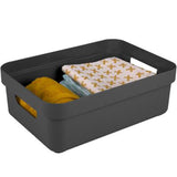 Sunware sigma home storage box 9l anthracite
