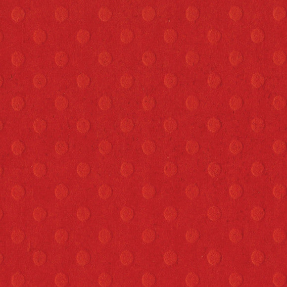 Bazzill • dot swiss 30.5x30.5cm fireball