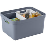 Sunware sigma home storage box 32l blue-gray