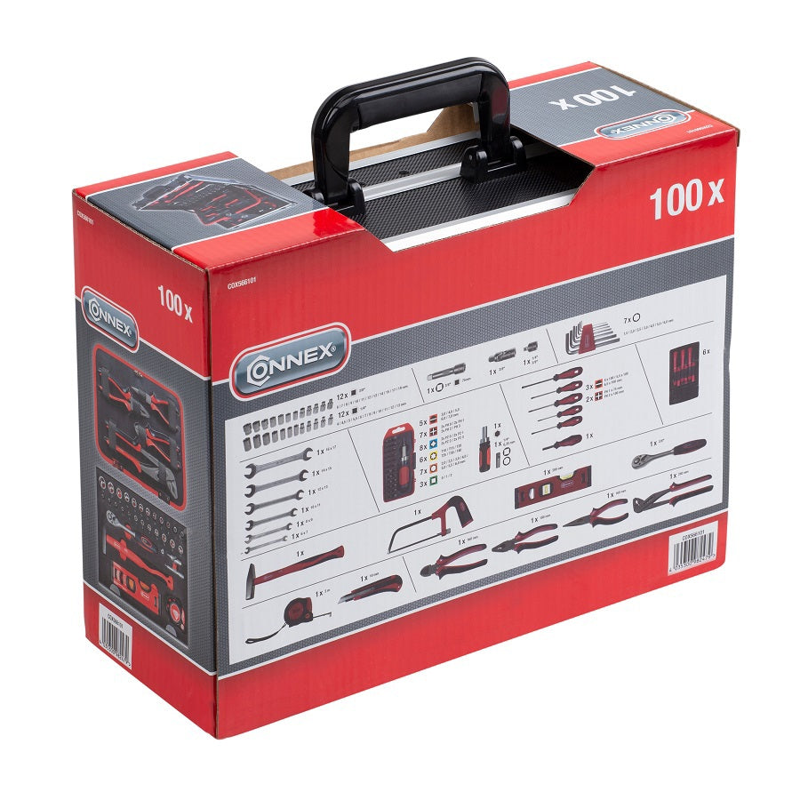 Connex tool case 100-piece aluminum case