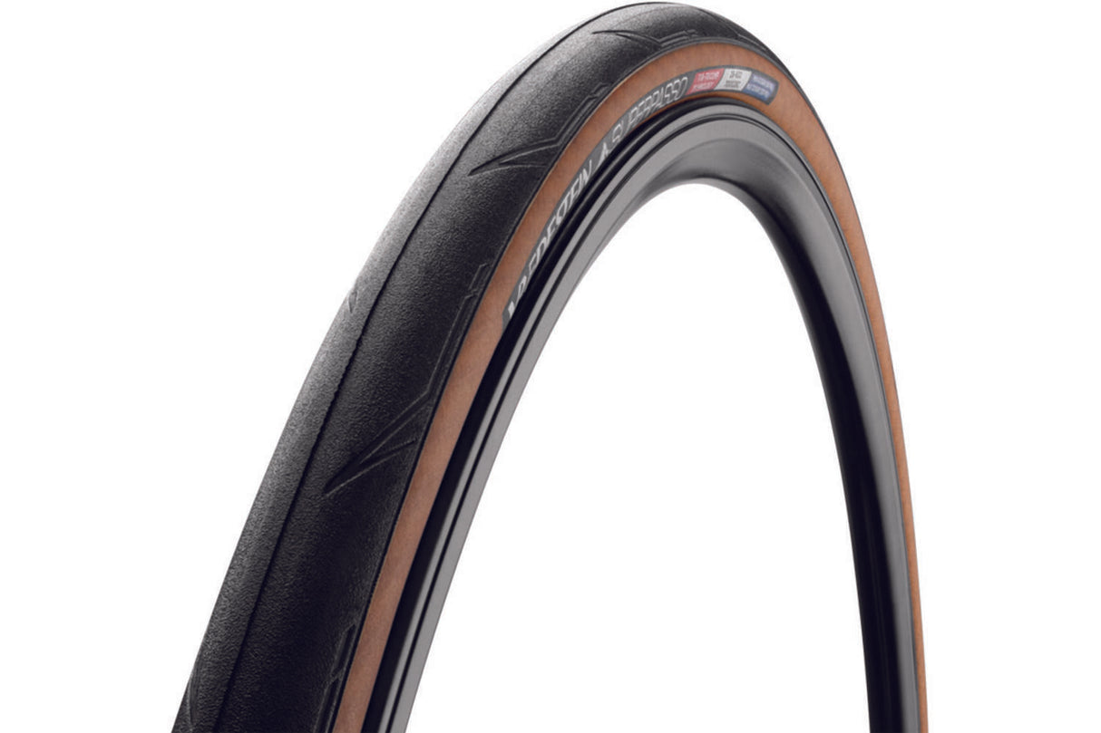 Vredestein Tire Superpasso TLR 700 x 28c czarny przezroczysta