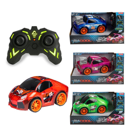 Toi-toys rc-cool raceauto -stunt 360- +l-g 17cm 4ass