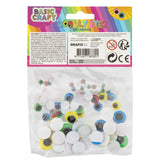 Grafix wiggle eyes set of 100 pieces