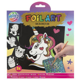 Creative craft group foil art with scriber