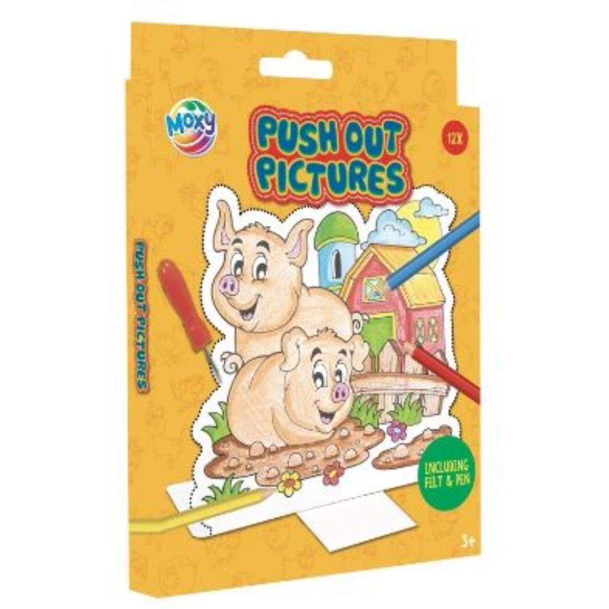 Creative craft group pin pad theme, 12 sheets