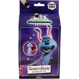 Lu-la, light blue, pink, purple, 1 set