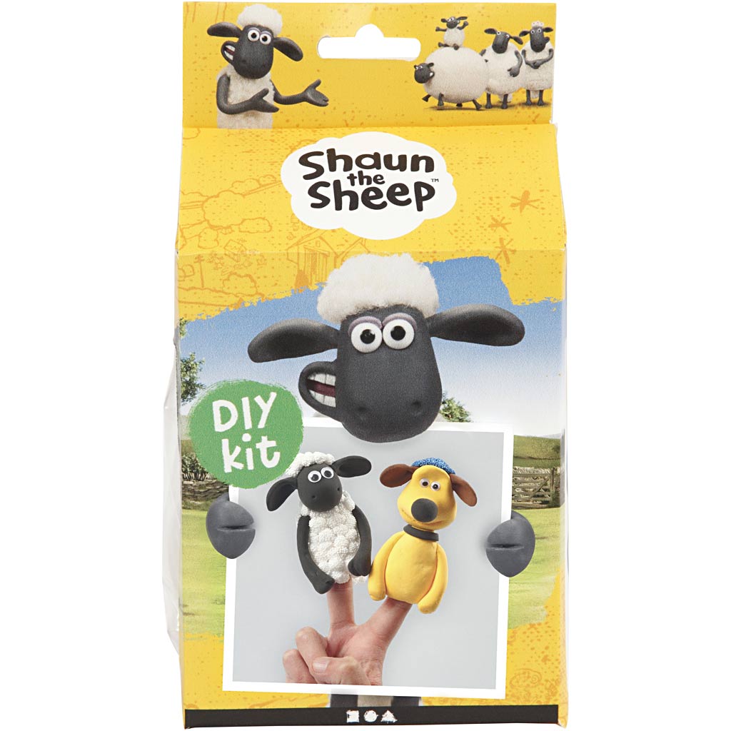Shaun the sheep fingerdockor, 1 set