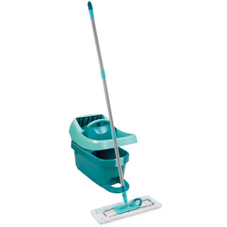 Leifheit profi xl floor wiper - complete system - micro duo - with wheels - 42 cm wiping width - 8 liter bucket