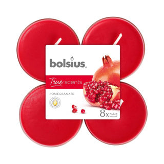 Fragrância Bolsius maxilight 8pcs romã