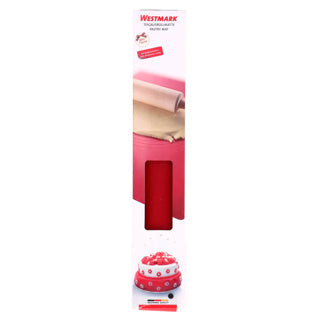 Tapete de silicone Westmark 61,5x42 cm vermelho